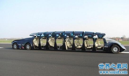 世界上最快的公交车，迪拜公交车(造价7000万)(www.gifqq.com)