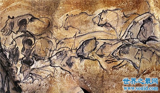 全球十大史前洞穴壁画，阿尔塔米拉洞穴保存最完美(www.gifqq.com)
