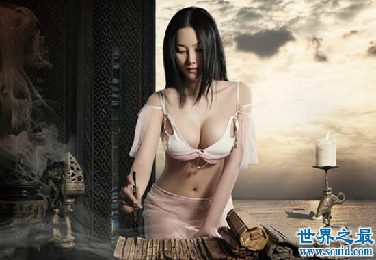 中国十大超性感美女，柳岩E罩身材居首位(喷血图片)(www.gifqq.com)