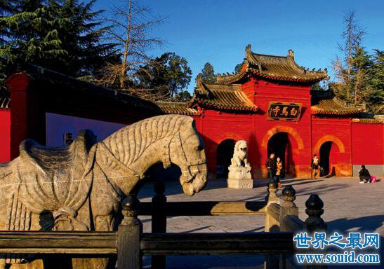 中国10大最灵验的寺庙，河南洛阳白马寺最灵验(www.gifqq.com)
