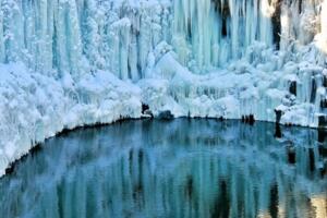 中国最美冰瀑，牡丹江镜泊湖(美的醉人)