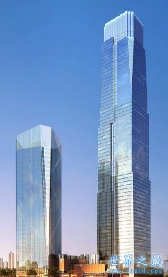 长沙最高楼及排名，长沙国金中心(452米)(www.gifqq.com)