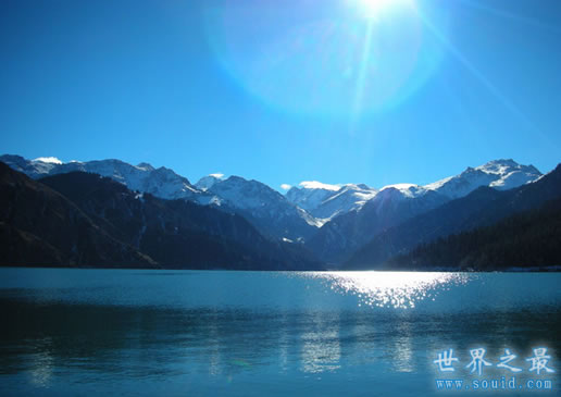我国海拔最低的湖，艾丁湖(-155米)(www.gifqq.com)