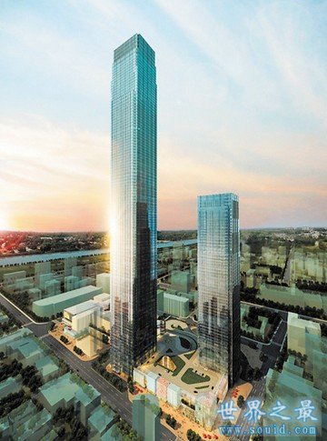 长沙最高楼及排名，长沙国金中心(452米)(www.gifqq.com)