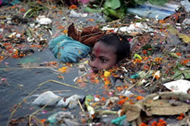 世界上最肮脏的城市，印度德里(全部被污染)