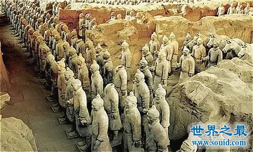 关于西安的40个世界之最，最庞大的古代军队(www.gifqq.com)