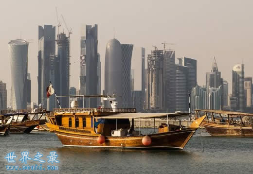 世界上最有钱的国家，卡塔尔(年收入80万)(www.gifqq.com)