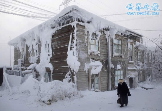 世界上最冷的城市，雅库茨克(零下60度)(www.gifqq.com)