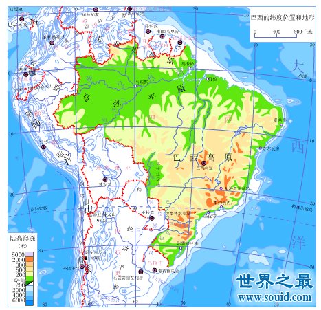 世界上最大的平原，亚马逊平原(560万平方公里)(www.gifqq.com)