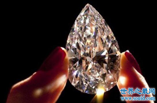 世界上最大的切割钻石，非洲之星(镶在英皇权杖上)(www.gifqq.com)